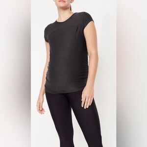 Old Navy CloudMotion Maternity Base Layer T-Shirt, Black Jack, sz S